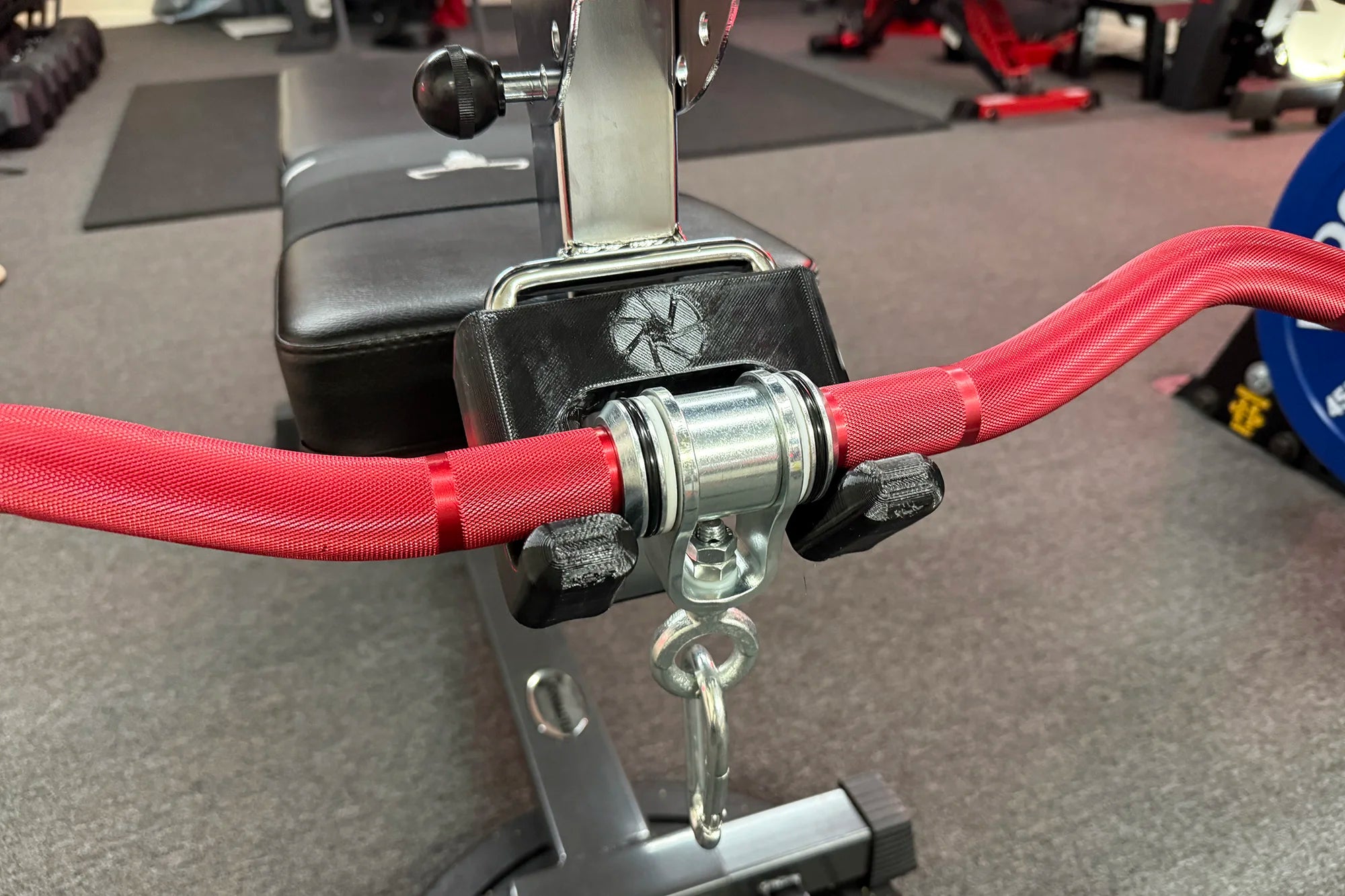 Barbell Cradle for Ironmaster Preacher Curl