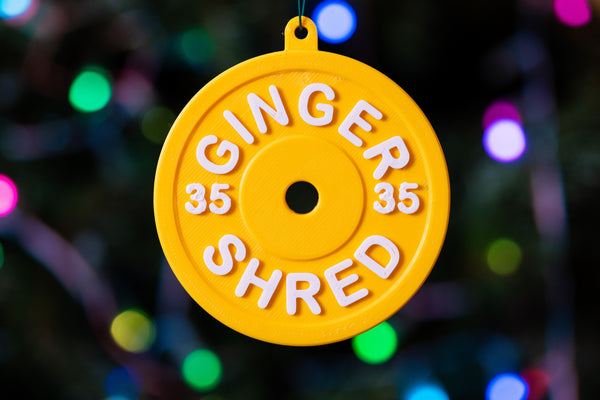 Weight Plate Ornament