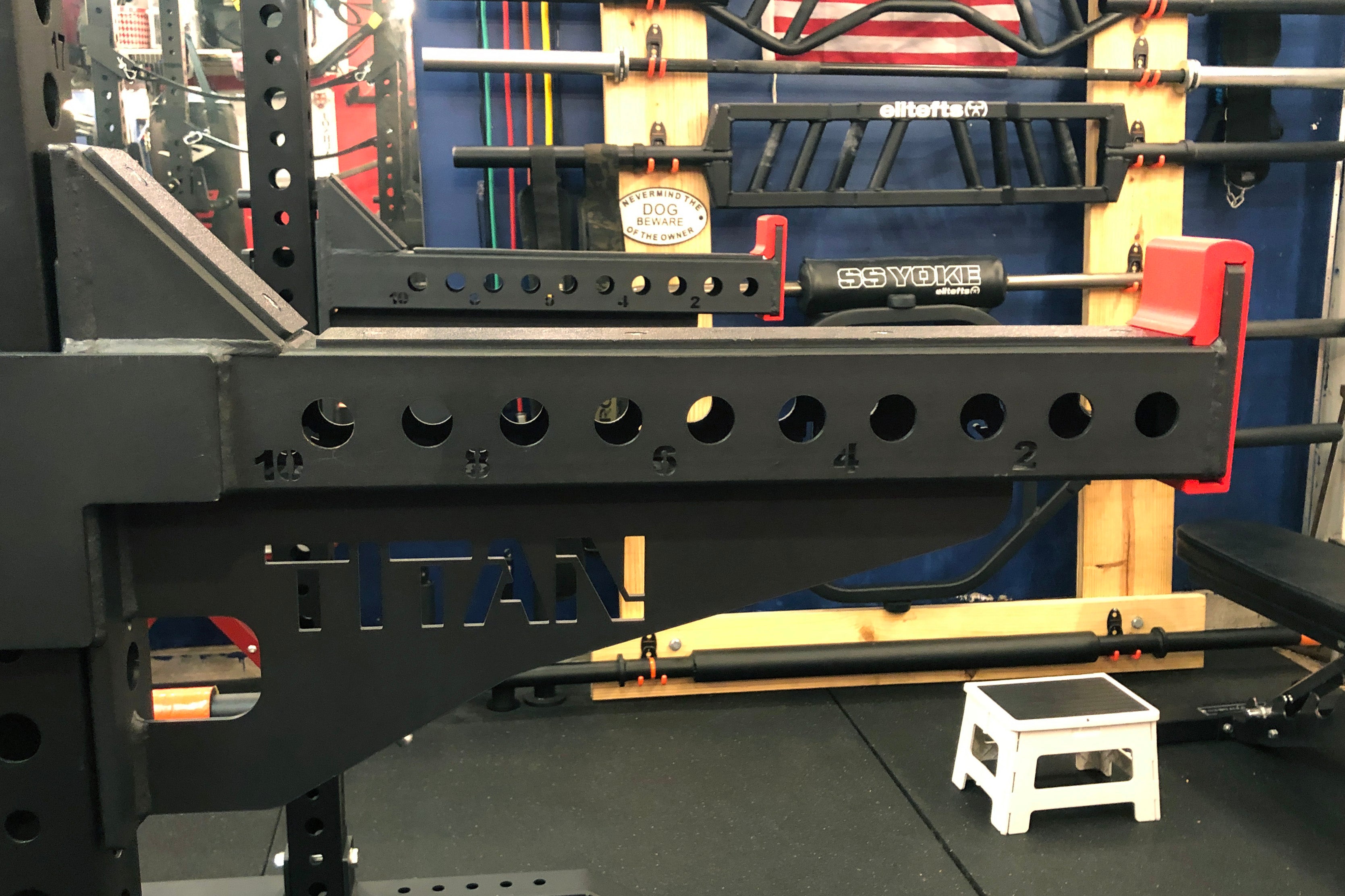 Spotter Arm Protectors - Titan Fitness TITAN Series